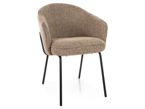 Стул SIGNAL NAO Noelle 33 темно-бежевый/черный