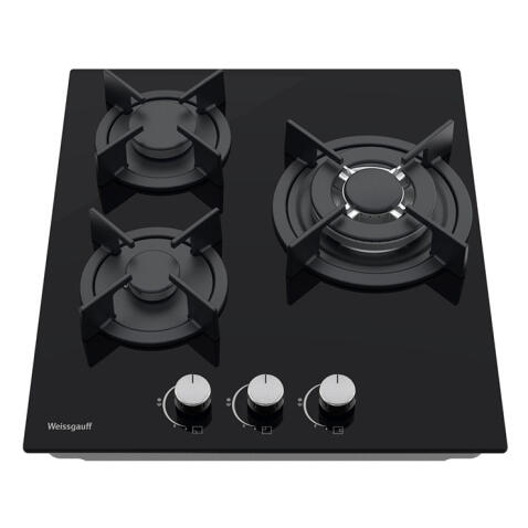 Поверхность газовая WEISSGAUFF HGG 451 BGh Nano Glass