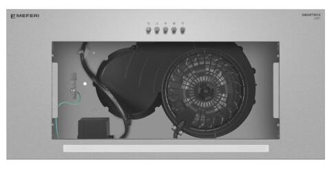 Вытяжка кухонная MEFERI SMARTBOX60IX LIGHT