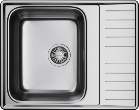 Кухонная мойка из нержавейки Omoikiri Sagami 63-IN нержавеющая сталь