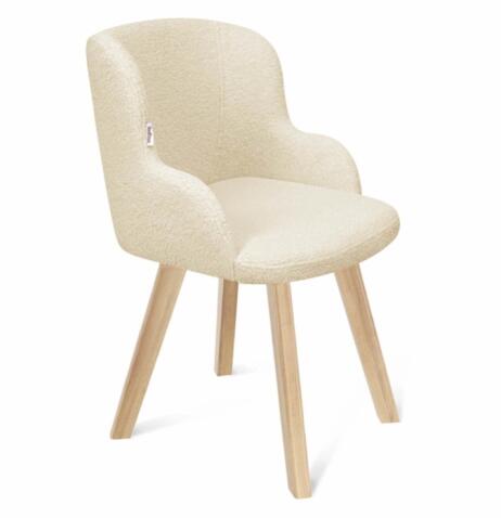 Стул Sheffilton SHT-ST39/S183 бежевый/прозрачный лак