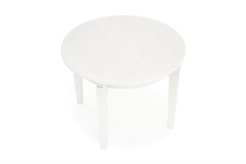 Стол обеденный HALMAR SORBUS белый/белый 100-200/100