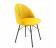 Стул Sheffilton SHT-ST35-1/S64 имперский жёлтый/чёрный муар