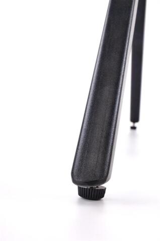 Стул HALMAR K591 коричневый/черный, поворотный