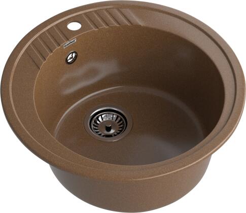 Кухонная мойка GRANFEST RONDO R-520 терракот