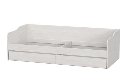 Кровать NN Мебель КР 1 Серия 2 Ясень Анкор светлый 90х200