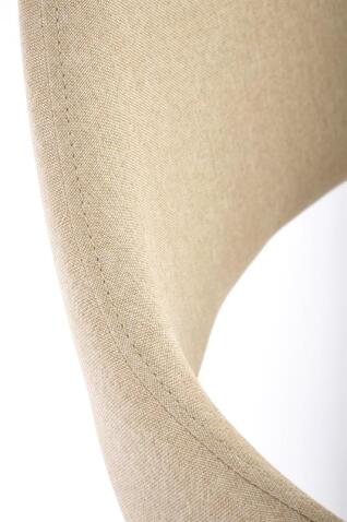 Стул HALMAR K344 бежевый/орех