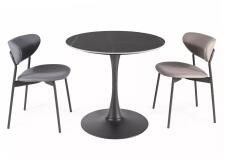 Стол обеденный SIGNAL ESPERO черный мат/черный мат 80