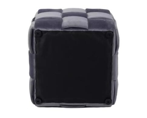 Пуф SIGNAL CASEL Velvet серый