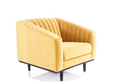 Кресло SIGNAL ASPREY 1 Velvet Bluvel 68 карри/венге