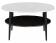 Стол журнальный SIGNAL ELLA A эффект белого мрамора/черный 80/45
