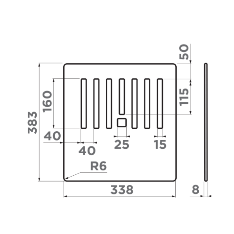 Разделочная доска Omoikiri CB-Kitagawa 86-LB