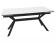 Стол обеденный SIGNAL IMPERIA белый/черный 180-240/90
