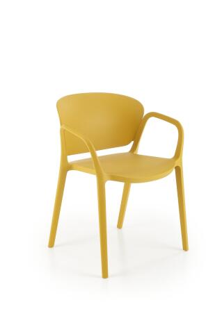 Стул HALMAR K491 горчичный