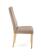 Стул HALMAR DIEGO 3 Monolith 09 бежевый/дуб медовый