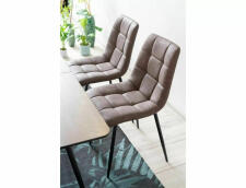 Стул SIGNAL LOOK коричневый/черный мат