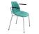 Стул Sheffilton SHT-ST29-С12/S98 голубая лагуна/хром лак