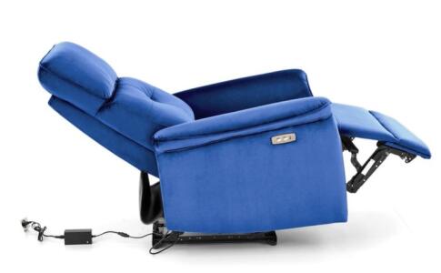 Кресло HALMAR SEMIR раскладное, синий