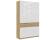 Шкаф МК Стиль БОСТОН ШК-002 МДФ дуб крафт золотой/белый