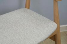 Стул Sheffilton SHT-S204 светлый беж/прозрачный лак