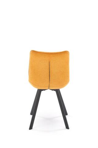 Стул HALMAR K549 горчичный/черный