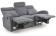 Диван HALMAR OSLO 3S раскладной, темно-серый