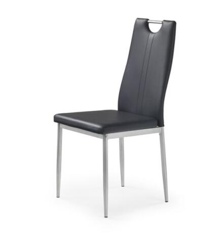 Стул HALMAR K202 черный/хром