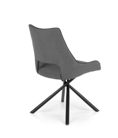 Стул HALMAR K409 серый/черный