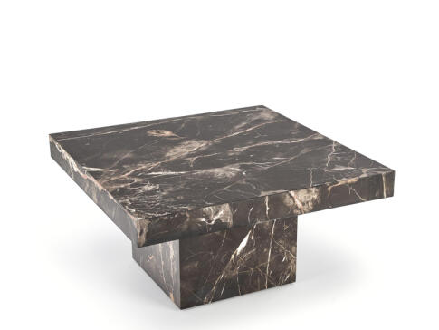 Стол журнальный HALMAR MONOLIT черный мрамор