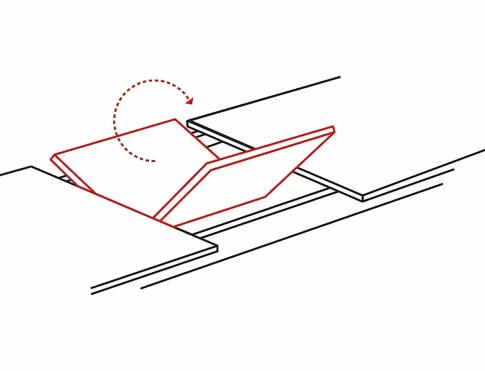 Стол обеденный SIGNAL VITO дуб артизан/черный 140-180/85