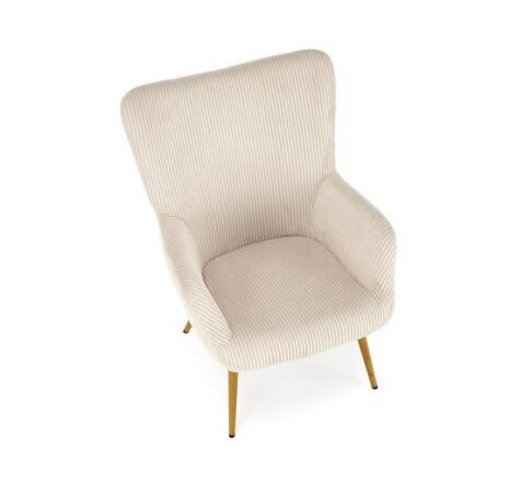 Кресло HALMAR AMARO кремовый