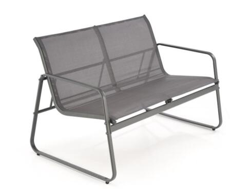 Комплект HALMAR CONOR (софа + 2 кресла + стол журнальный) темно-серый/светло-серый