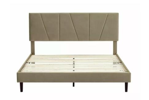 Кровать SIGNAL SAVANA Velvet Bluvel 28 бежевый, 120/200