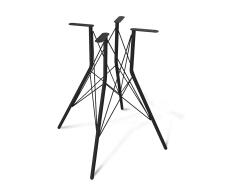 Основание для стола Sheffilton SHT-TU2-1 артикул TU24 черный муар (+)