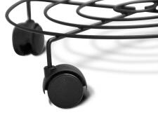 Подцветочница Sheffilton Пальмина 3 артикул ПД2-3-2 черный