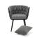 Кресло HALMAR AVATAR серый/черный