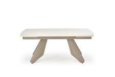 Стол обеденный HALMAR SALIX травертин/кашемир 180-260/90