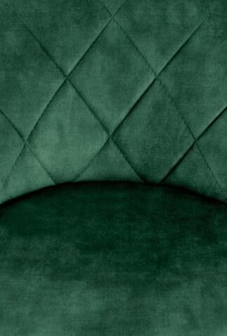 Стул барный HALMAR H101 темно-зеленый/черный