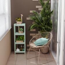 Стеллаж Sheffilton SHT-SS25-4 пастельно-зеленый