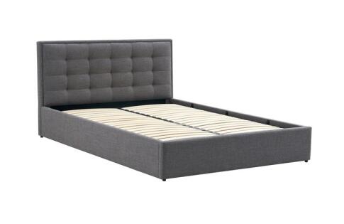 Кровать HALMAR PADVA серый, 140/200