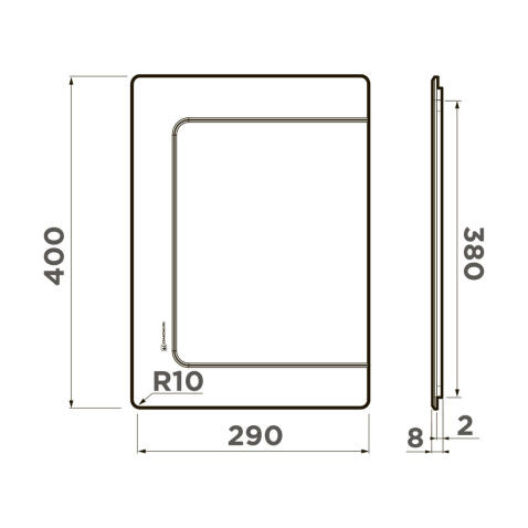 Разделочная доска Omoikiri CB-Basic-380-WD