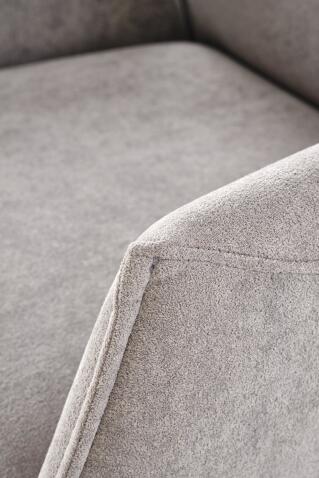 Стул HALMAR K574 серый/черный, поворотный