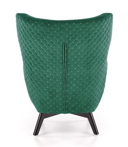 Кресло HALMAR MARVEL темно-зеленый/черный