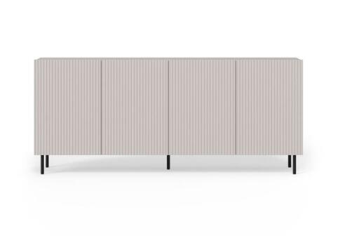 Комод HALMAR PAXOS KM-2 кашемир/черный