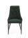 Стул HALMAR K365 темно-зеленый/черный
