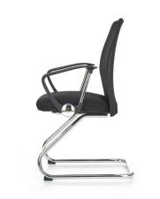 Кресло компьютерное HALMAR VIRE SKID черный/хром