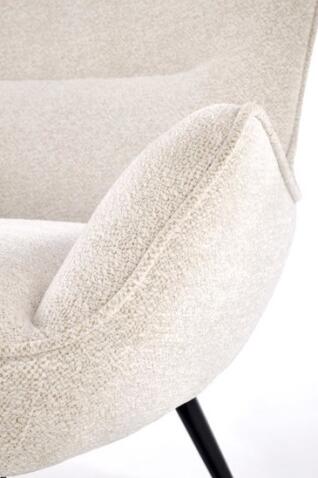 Кресло HALMAR JUKON кремовый