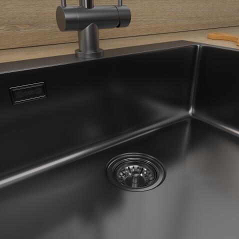 Мойка ZORG ZRN 5065 PREMIUM PVD Gunblack