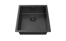 Мойка кухонная AQUASANITA Steel DER 100 X-T graphite