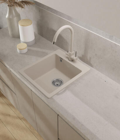 Кухонная мойка GRANFEST URBAN UR-242 белый